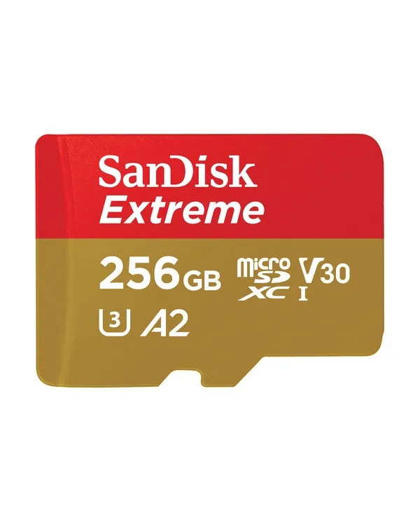 comprar SanDisk Extreme microSD de 256 GB con adaptador SD, A2,190 MB/s Class 10 U3 V30