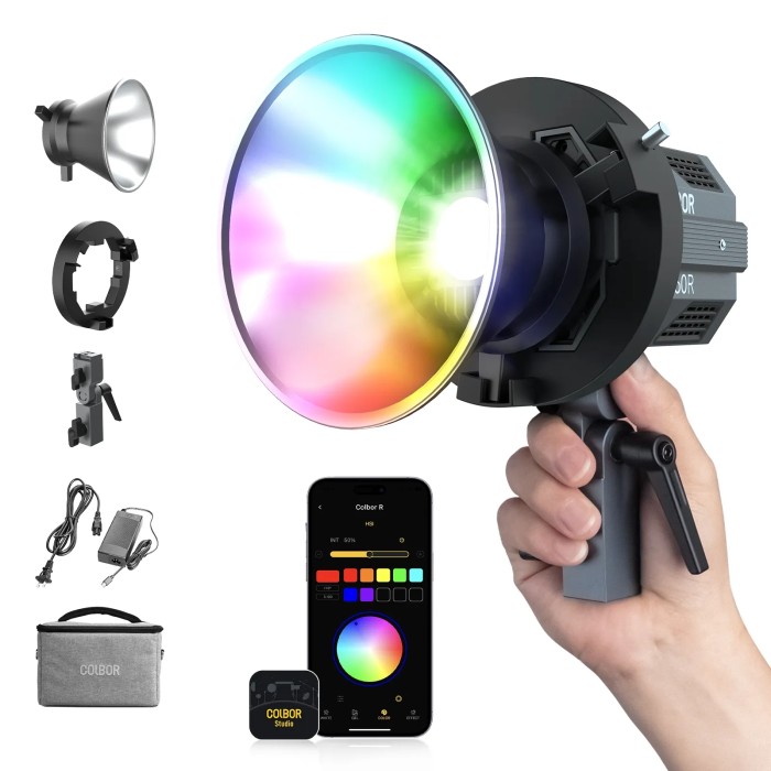 COLBOR CL60R RGB FOCO LED COLBOR CL60R RGB FOCO LED
