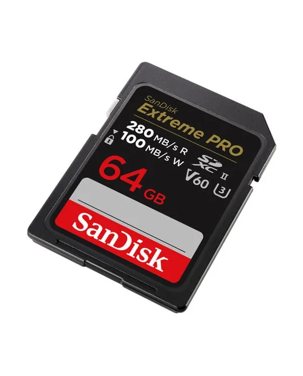 Comprar SANDISK SDXC EXTREME PRO 64GB 280mb/s