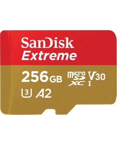 SANDISK MICROSD EXTREME 256GB 200MB/S