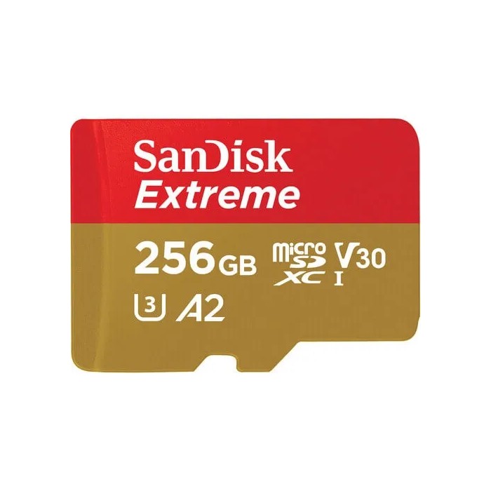 SANDISK MICROSD EXTREME 256GB 200MB/S SANDISK MICROSD EXTREME 256GB 200MB/S