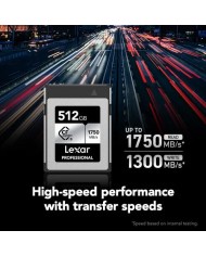 EL MEJOR PRECIO LEXAR CFEXPRESS 512GB TIPO B 1750 MB/S SILVER