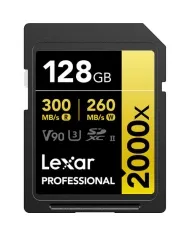 LEXAR SD 128GB V90 2000X UHS-II