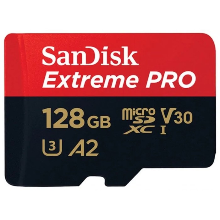 SANDISK MICRO SD EXTREME PRO 128GB V30 SANDISK MICRO SD EXTREME PRO 128GB V30