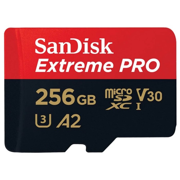SANDISK MICRO SD 256GB EXTREME PRO V30 SANDISK MICRO SD 256GB EXTREME PRO V30