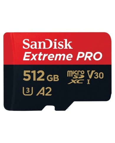 SANDISK MICRO SD 512GB EXTREME PRO V30