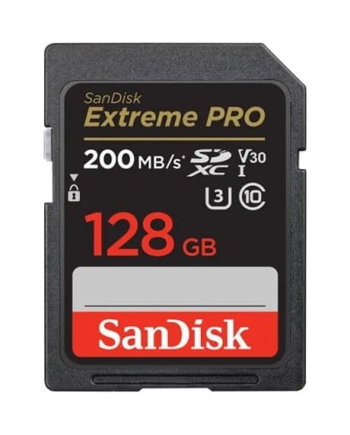 SANDISK EXTREME PRO SD 128GB UHS-I V30