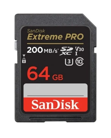 SANDISK EXTREME PRO SD 64GB UHS-I V30