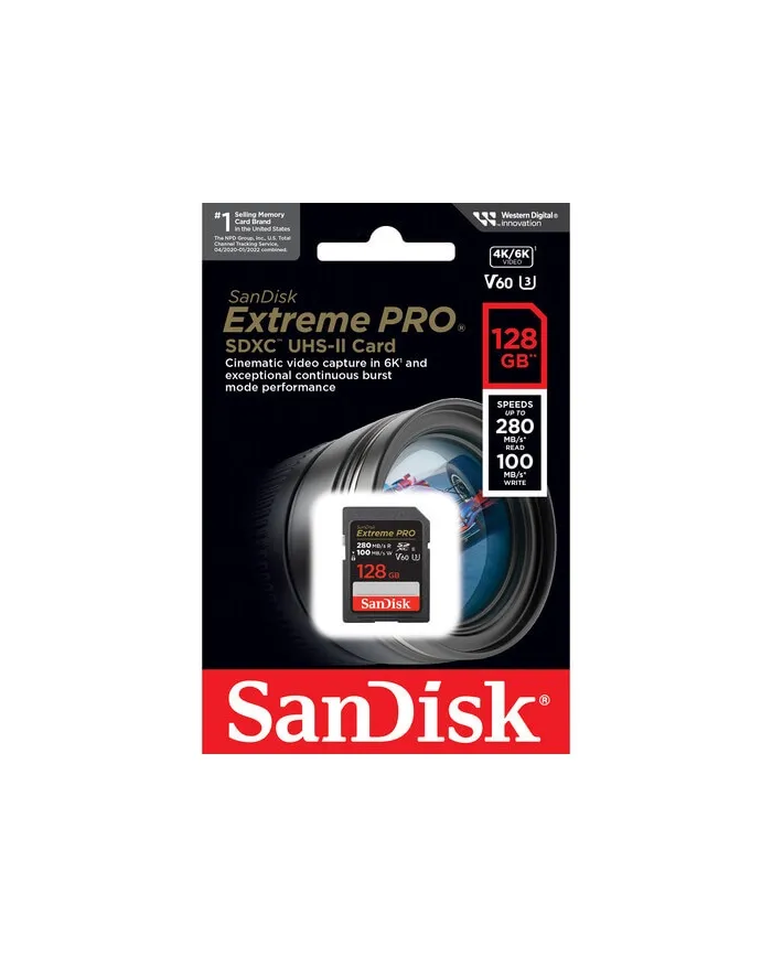 EL MEJOR PRECIO SANDISK SDXC EXTREME PRO 128GB UHS-II V60