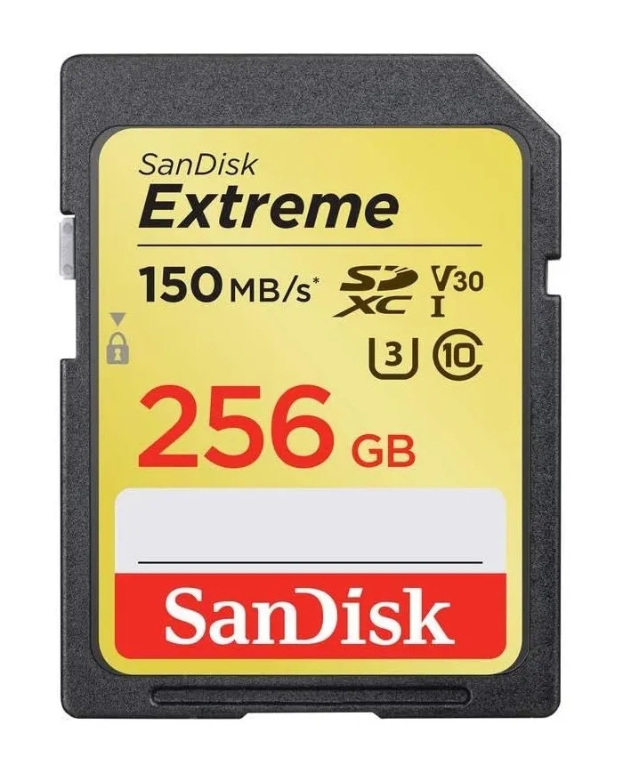 SANDISK SDXC UHS-I 256GB 150MB/S