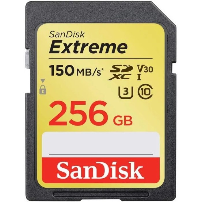 SANDISK SDXC UHS-I 256GB 150MB/S SANDISK SDXC UHS-I 256GB 150MB/S
