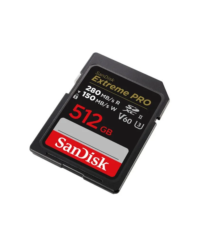 COMPRAR SANDISK SDXC EXTREME PRO 512GB V60 UHS-II 280 MB/S