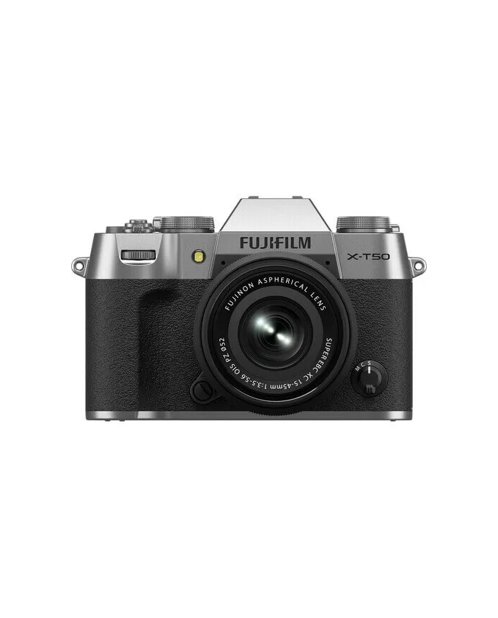 El mejor precio FUJIFILM X-T50 + 15-45mm PLATA