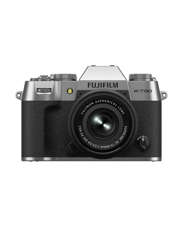 El mejor precio FUJIFILM X-T50 + 15-45mm PLATA