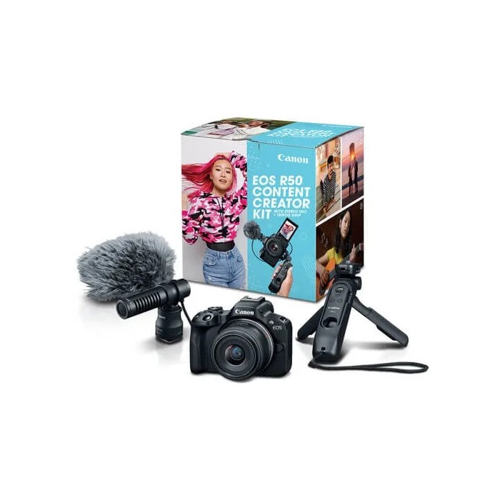 CANON EOS R50 + RF-S 18-45 CREATOR KIT CANON EOS R50 + RF-S 18-45 CREATOR KIT