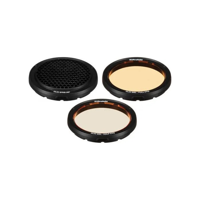 PROFOTO 101302 CLICK GRID Y GEL KIT AC/C1 PROFOTO 101302 CLICK GRID Y GEL KIT AC/C1