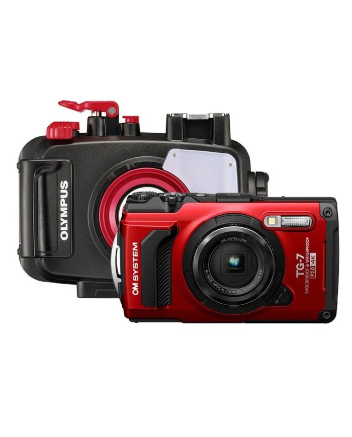 OM SYSTEM TG‑7 + CARCASA PT-059