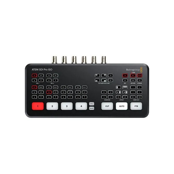 BLACKMAGIC ATEM SDI PRO ISO SWITCHER BLACKMAGIC ATEM SDI PRO ISO SWITCHER
