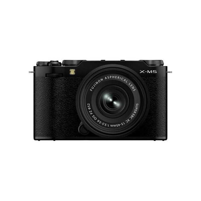 FUJIFILM X-M5 KIT XC 15-45mm f3.5-5.6 NEGRA CÁMARA MIRRORLESS FUJIFILM X-M5 KIT XC 15-45mm f3.5-5.6 NEGRA CÁMARA MIRRORLESS