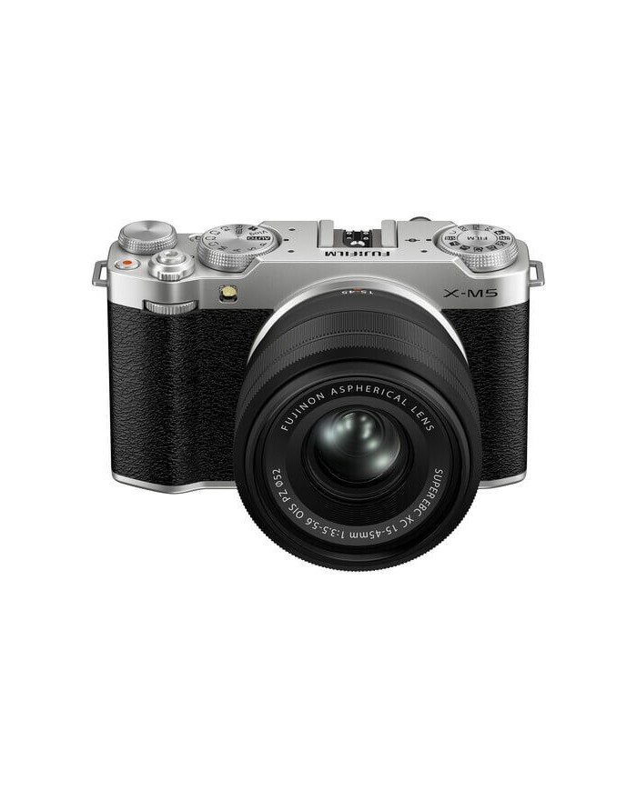 FUJIFILM X-M5 KIT XC 15-45mm f3.5-5.6 SILVER CÁMARA MIRRORLESS