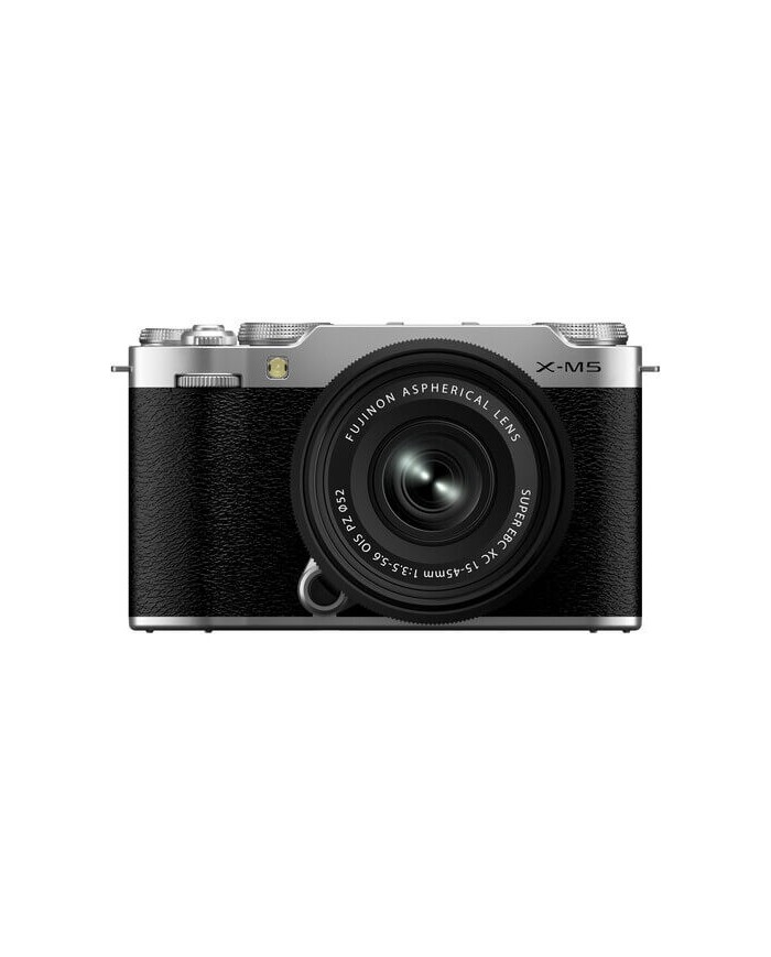 FUJIFILM X-M5 KIT XC 15-45mm f3.5-5.6 SILVER CÁMARA MIRRORLESS