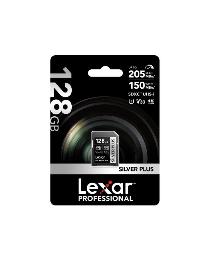 COMPRAR LEXAR SD SILVER PLUS 128GB V30 205mb/s UHS-I COMPRAR LEXAR SD SILVER PLUS 128GB V30 205mb/s UHS-I