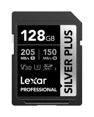 LEXAR SD SILVER PLUS 128GB V30 205mb/s UHS-I LEXAR SD SILVER PLUS 128GB V30 205mb/s UHS-I