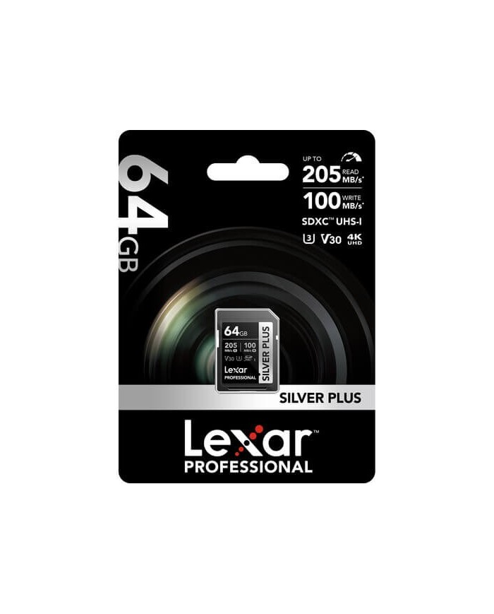COMPRAR LEXAR SDXC 64GB V30 PROFESSIONAL SILVER PLUS 205mb/s UHS-I COMPRAR LEXAR SDXC 64GB V30 PROFESSIONAL SILVER PLUS 205mb/s UHS-I