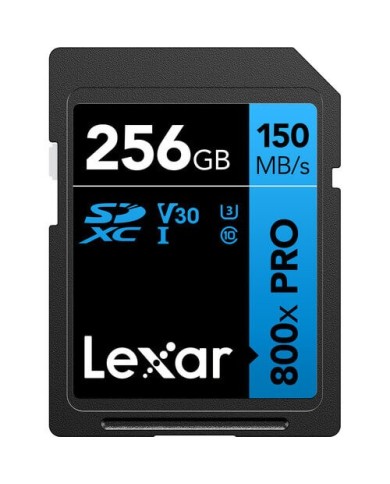 LEXAR SDXC 256GB V30 BLUE SERIES 120mb/s UHS-I