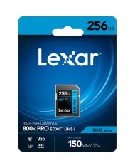 COMPRAR LEXAR SDXC 256GB V30 BLUE SERIES 120mb/s UHS-I