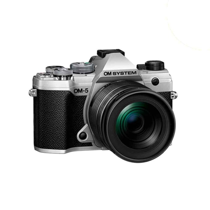 OM SYSTEM OM-5 + 12-45mm PRO PLATA CÁMARA MIRRORLESS OM SYSTEM OM-5 + 12-45mm PRO PLATA CÁMARA MIRRORLESS