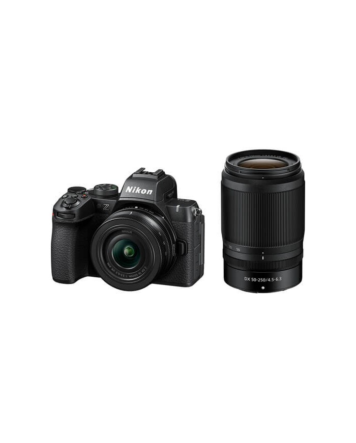 NIKON Z50 II + 16-50mm f3.5-6.3 + 50-250mm f4.5-6.3 CÁMARA MIRRORLESS