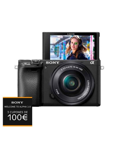 SONY A6400 + 16-50 CÁMARA MIRRORLESS