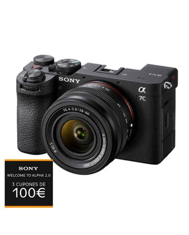 SONY a7C II + 28-60mm (NEGRO) CÁMARA MIRRORLESS