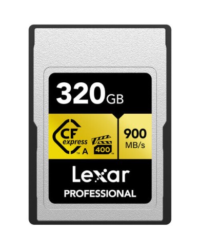 LEXAR PROFESSIONAL CFEXPRESS 320GB GOLD SERIES LECTOR DE TARJETAS