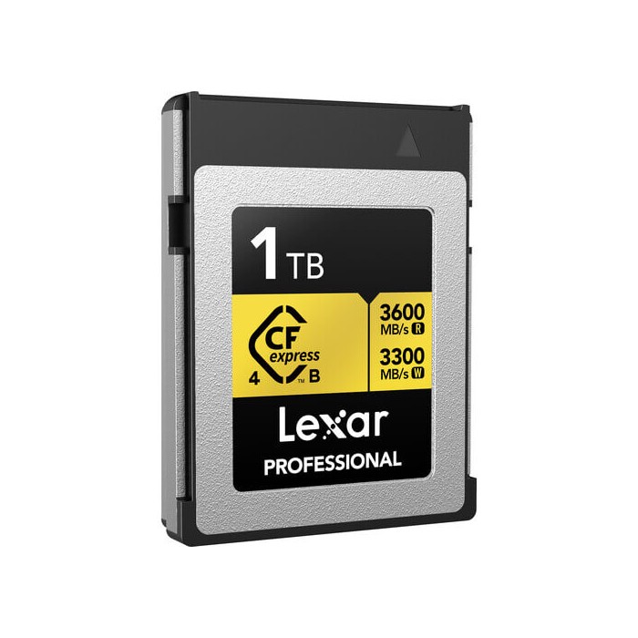 El MEJOR PRECIO LEXAR PROFESSIONAL CFEXPRESS 1TB GOLD SERIES 4.0 B TIPO TARJETA DE MEMORIA El MEJOR PRECIO LEXAR PROFESSIONAL CFEXPRESS 1TB GOLD SERIES 4.0 B TIPO TARJETA DE MEMORIA