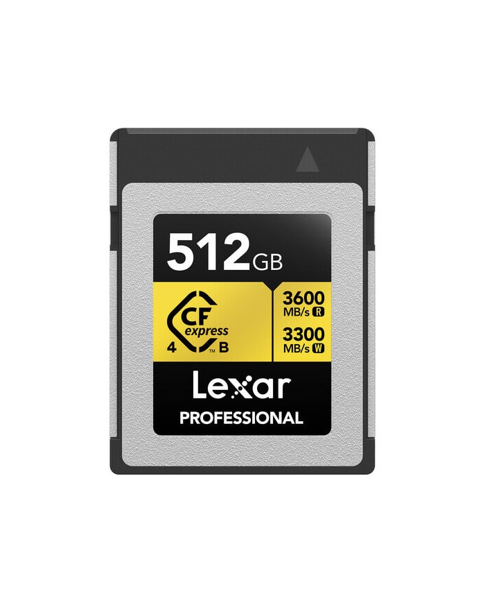 LEXAR PROFESSIONAL CFEXPRESS 512GB GOLD SERIES 4.0 B TIPO TARJETA DE MEMORIA