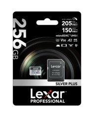 El MEJOR PRECIO LEXAR MICROSDXC PROFESSIONAL SILVER PLUS 256GB V30 TARJETA DE MEMORIA CON SD ADAPTOR