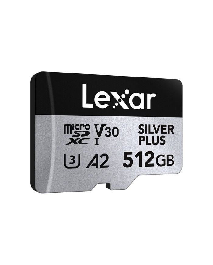 COMPRAR LEXAR MICROSDXC PROFESSIONAL SILVER PLUS 512GB V30 TARJETA DE MEMORIA CON SD ADAPTOR
