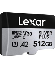 COMPRAR LEXAR MICROSDXC PROFESSIONAL SILVER PLUS 512GB V30 TARJETA DE MEMORIA CON SD ADAPTOR