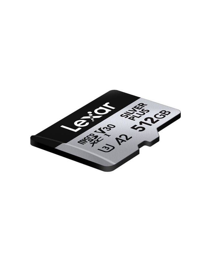 El MEJOR PRECIO LEXAR MICROSDXC PROFESSIONAL SILVER PLUS 512GB V30 TARJETA DE MEMORIA CON SD ADAPTOR