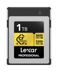LEXAR PROFESSIONAL CFEXPRESS 1TB GOLD SERIES 4.0 B TIPO TARJETA DE MEMORIA