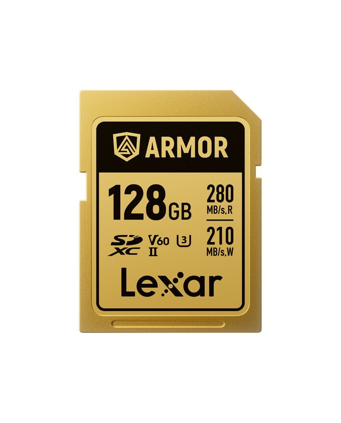 COMPRAR LEXAR ARMOR GOLD 128GB V60 UHS-II SDXC TARJETA DE MEMORIA