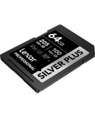 El MEJOR PRECIO LEXAR PROFESSIONAL 64GB SILVER PLUS UHS-I SDXC TARJETA DE MEMORIA