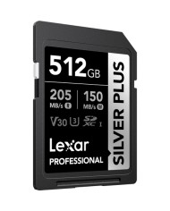 El MEJOR PRECIO LEXAR PROFESSIONAL 512GB SILVER PLUS UHS-I SDXC TARJETA DE MEMORIA