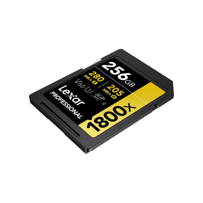 COMPRAR LEXAR 256GB PROFESSIONAL 1800x UHS-II SDXC TARJETA DE MEMORIA