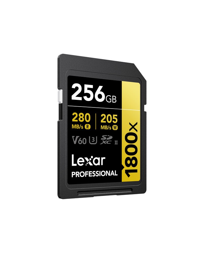 El MEJOR PRECIO LEXAR 256GB PROFESSIONAL 1800x UHS-II SDXC TARJETA DE MEMORIA
