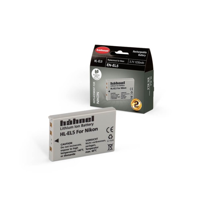 HAHNEL HL-EL5 BATERÍA PARA NIKON  EN-EL5 HAHNEL HL-EL5 BATERÍA PARA NIKON  EN-EL5
