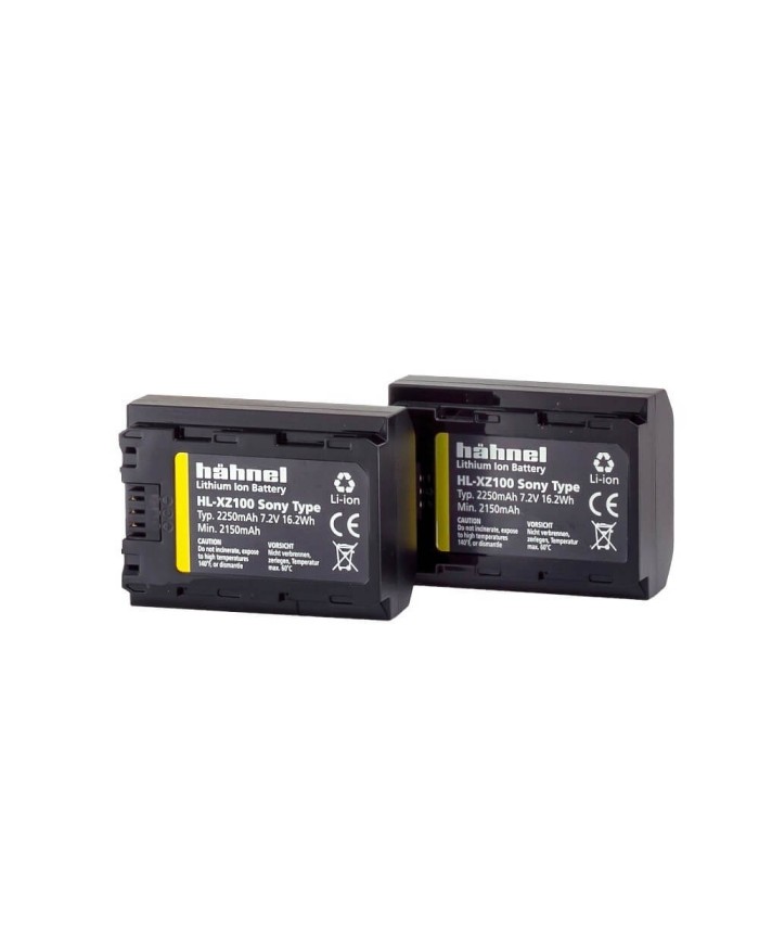 HAHNEL HL-XZ100 BATERÍA PARA SONY NP-FZ100 (PAQUETE DOBLE)