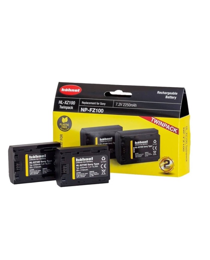 COMPRAR HAHNEL HL-XZ100 BATERÍA PARA SONY NP-FZ100 (PAQUETE DOBLE)